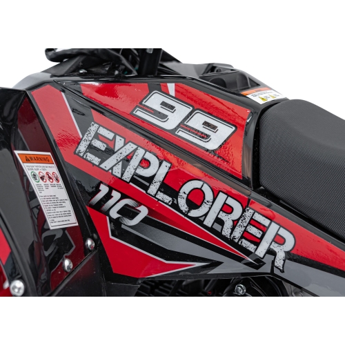 Quad Spalinowy 110CC EXPLORER Czerwony PSP.ATV009.6.CR